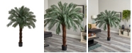 Nearly Natural 6' Cycas UV-Resistant Indoor/Outdoor Artificial Tree